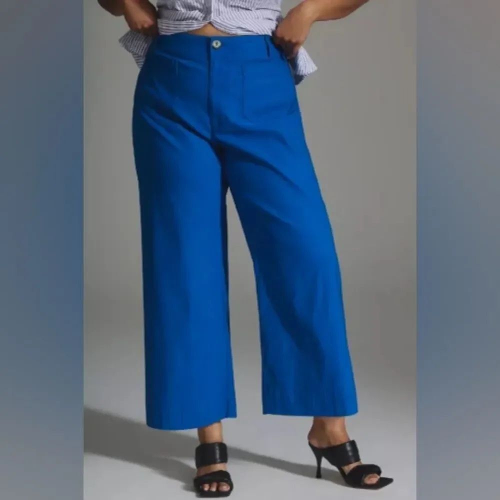 ☔️🔸️NWT Haver & Blair Blue Blend Wide Leg Pants Medium